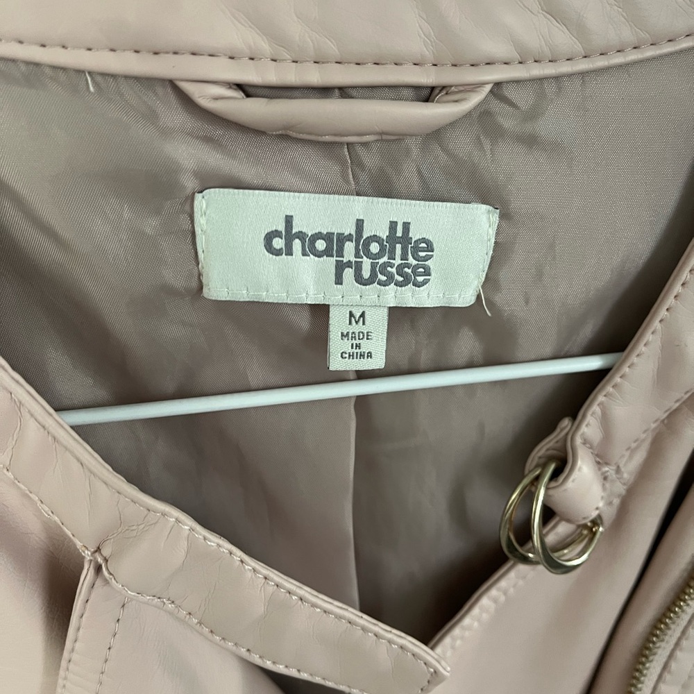 Charlotte Russe Women's Pink Jacket - Picture 2 of 3